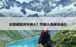 去西藏旅游外国人？外国人西藏自由行