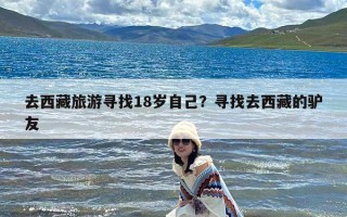 去西藏旅游寻找18岁自己？寻找去西藏的驴友