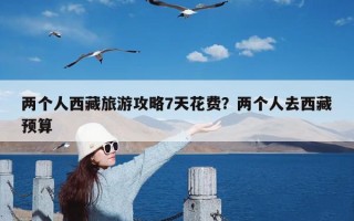 两个人西藏旅游攻略7天花费？两个人去西藏预算